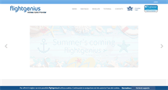 Desktop Screenshot of flightgenius.it