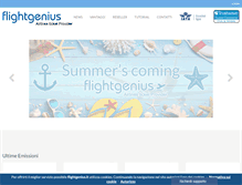 Tablet Screenshot of flightgenius.it